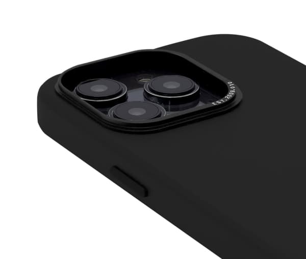 Decoded - suojaava nahkakotelo iPhone 14 Pro Max -puhelimelle, joka on yhteensopiva MagSafen kanssa (musta)