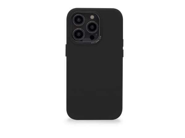 Decoded - suojaava nahkakotelo iPhone 14 Pro Max -puhelimelle, joka on yhteensopiva MagSafen kanssa (musta)