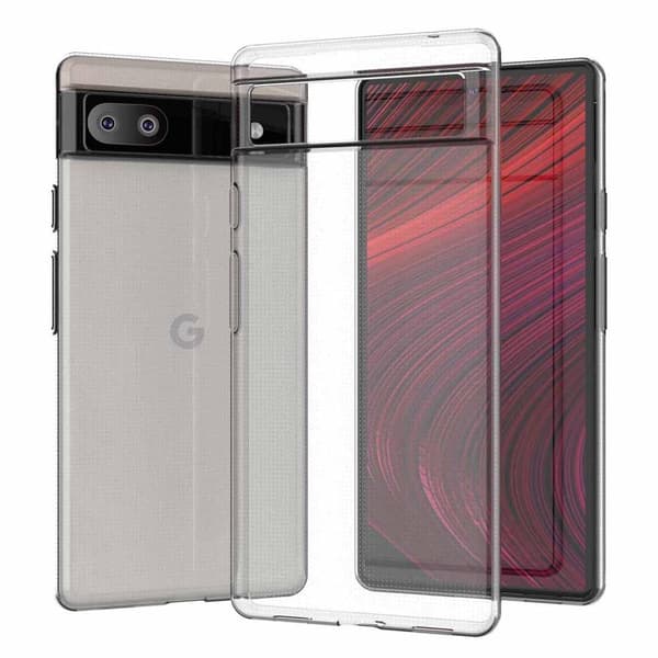 Google Pixel 6a Clear TPU Case Cover