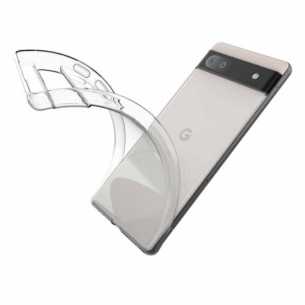 Google Pixel 6a Clear TPU Case Cover