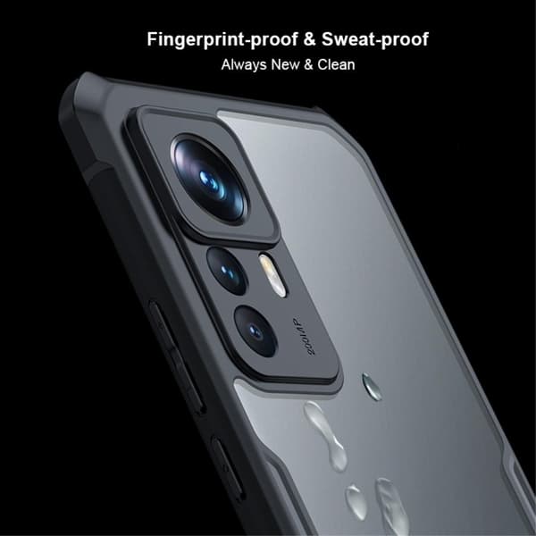 XUNDD Xiaomi 12T Pro  TPU Hybrid Skal - Svart