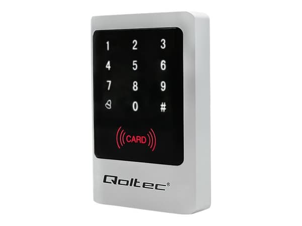Qoltec MIMAS - Ovilukko - yhdistelmä, avainkortti, avainnippu - kosketusnäppäimistö