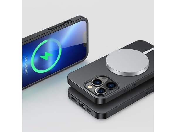Joyroom Joyroom 360 Full Case-deksel for iPhone 13 Pro Max bak- og frontdeksel + herdet glass svart (JR-BP928 svart)