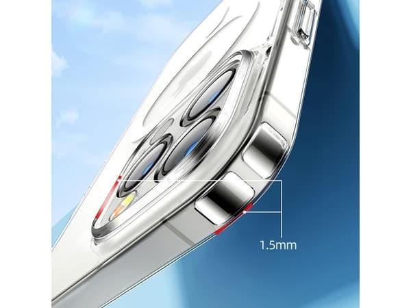 Joyroom Joyroom 14D magnetisk deksel Magnetdeksel for iPhone 14 Plus MagSafe-kompatibel Transparent (JR-14D7)
