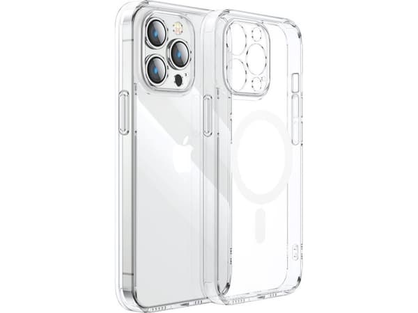 Joyroom Joyroom 14D magnetisk deksel Magnetdeksel for iPhone 14 Plus MagSafe-kompatibel Transparent (JR-14D7)