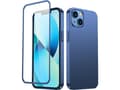 Pikkukuva 1 / 5: Joyroom Joyroom 360 Full Case iPhone 13 takakotelo ja etukotelo + karkaistu lasi sininen (JR-BP927 sininen)