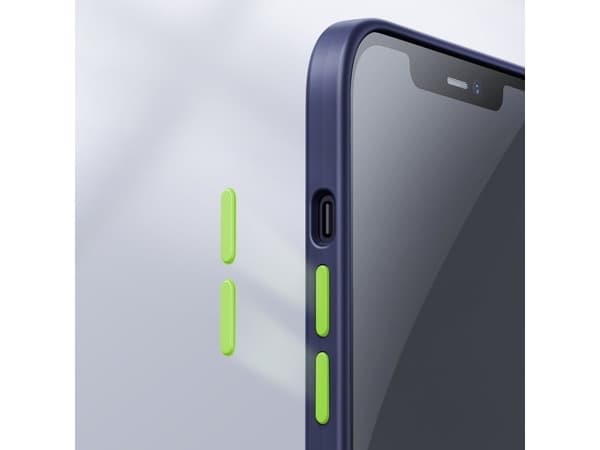 Joyroom Joyroom Color Series ochronne etui do iPhone 12 Pro Max czarny (JR-BP800)