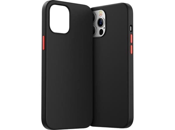 Joyroom Joyroom Color Series ochronne etui do iPhone 12 Pro Max czarny (JR-BP800)