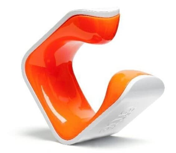 HORNIT Clug Hybrid M valkoinen/oranssi pyöräteline HWO2585