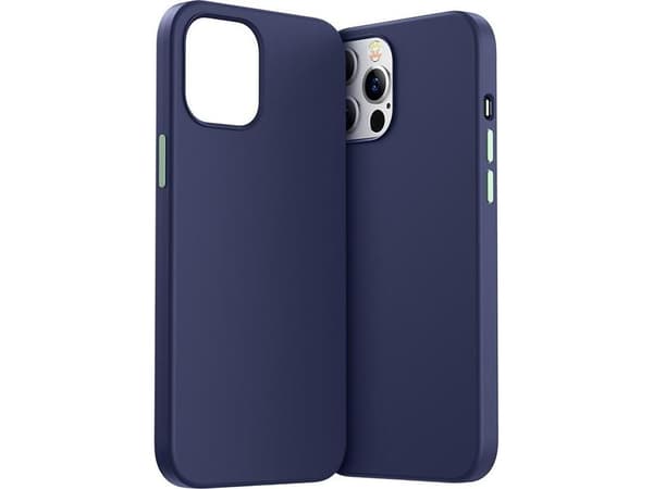 Joyroom Joyroom Color Series ochronne etui do iPhone 12 Pro Max niebieski (JR-BP800)