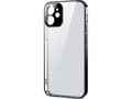 Miniatyrbilde 1 av 5: Joyroom Joyroom New Beauty Series Ultra Thin Transparent deksel med metallramme for iPhone 12 Pro Max Black (JR-BP744)