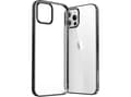 Miniatyrbilde 1 av 5: Joyroom Joyroom New Beautiful Series Ultra Thin Transparent Case med metallramme for iPhone 12 mini Svart (JR-BP794)