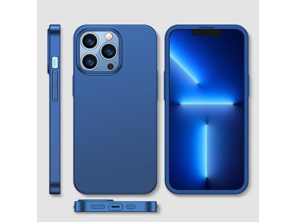 Joyroom Joyroom 360 Full Case-deksel for iPhone 13 Pro bak- og frontdeksel + herdet glass blå (JR-BP935 blå)