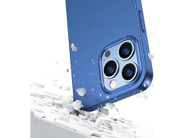Joyroom Joyroom 360 Full Case-deksel for iPhone 13 Pro bak- og frontdeksel + herdet glass blå (JR-BP935 blå)