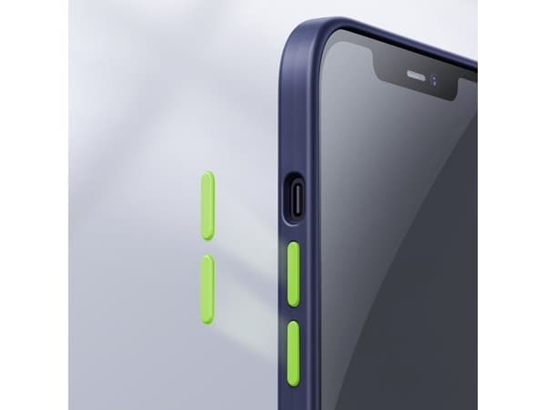 Joyroom Joyroom Color Series ochronne etui do iPhone 12 mini czarny (JR-BP798)