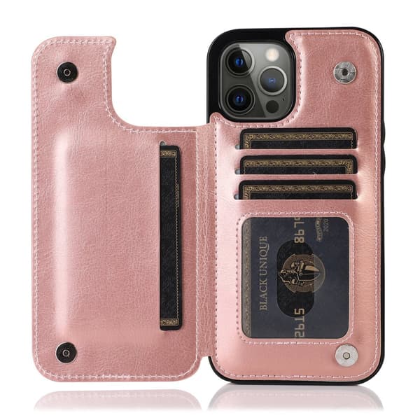 iPhone 14 Pro - Nkobee Skal Kortfack Plånbok