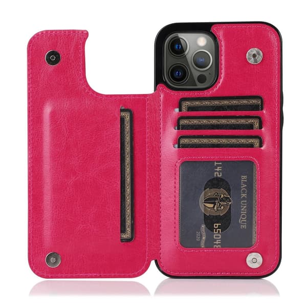 iPhone 14 Pro - Nkobee Skal Kortfack Plånbok
