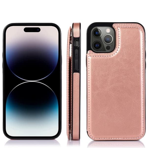 Praktiskt Skal med Kortfack - iPhone 14 Pro