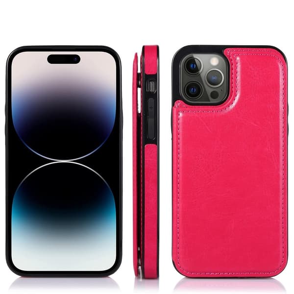 Praktiskt Skal med Kortfack - iPhone 14 Pro