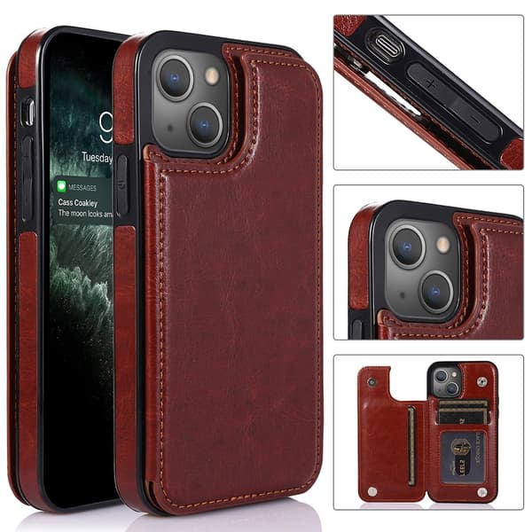 iPhone 14 Plus - Stilrent Skal med Korthållare NKOBEE
