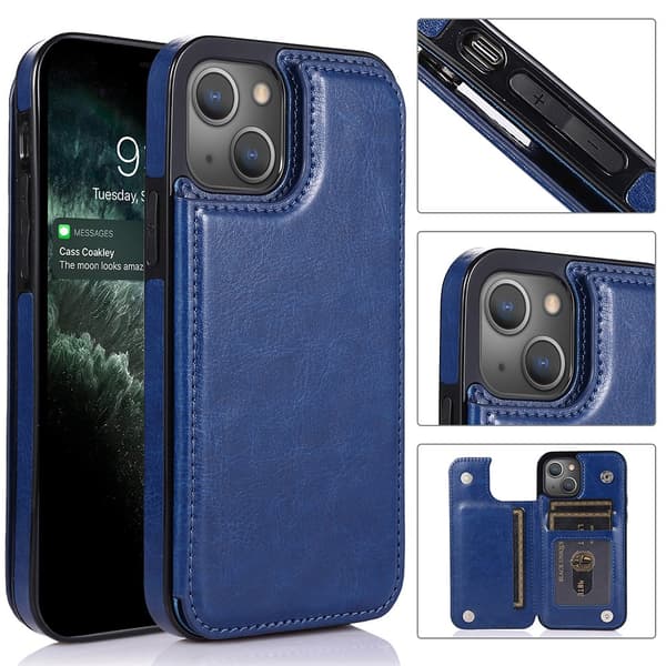 iPhone 14 Plus - Stilrent Skal med Korthållare NKOBEE
