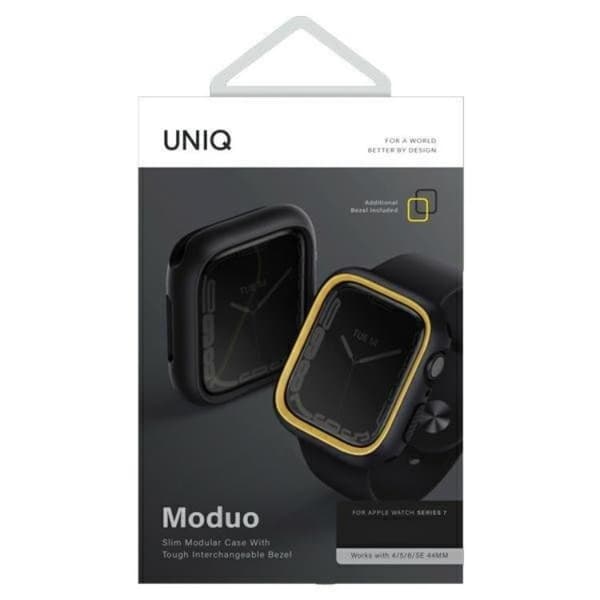 UNIQ Apple Watch 4/5/6/7/8/SE (40/41mm) Skal - Midnight Svart