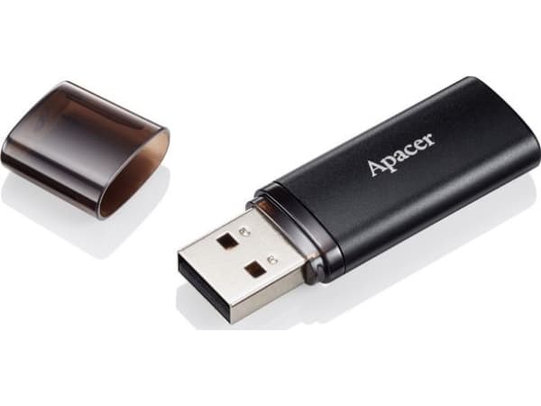 Pendrive Apacer Apacer USB flash disk, USB 3.0, 32GB, AH25B, black, AP32GAH25BB-1, USB A, with cover