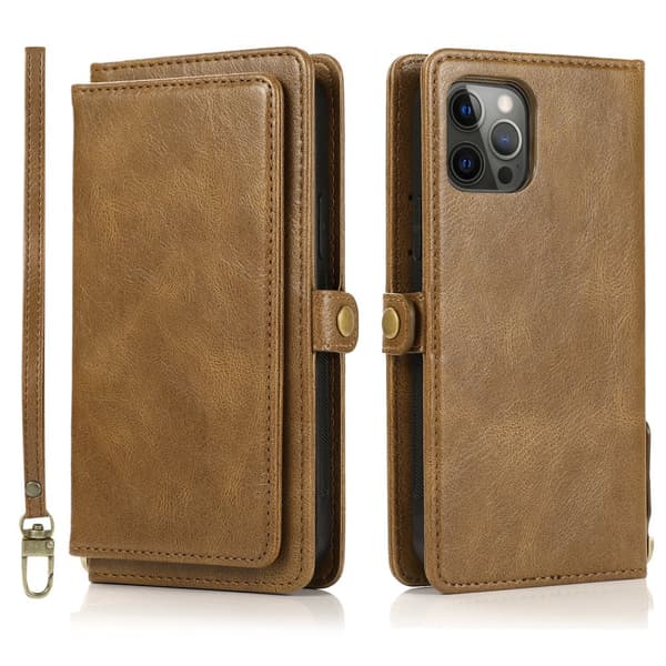 iPhone 14 Pro Max - Floveme Elegant Plånboksfodral