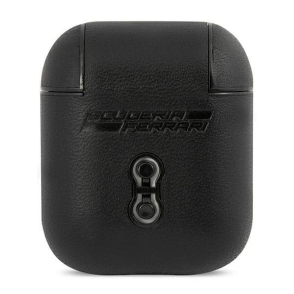 Ferrari AirPods Skal Läder On Track - Svart