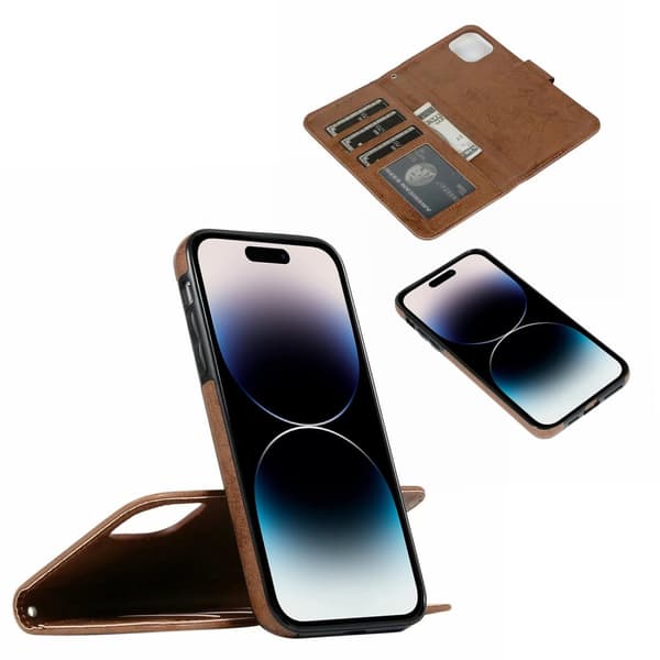iPhone 14 Pro Max - Professionellt Leman Pl�nboksfodral