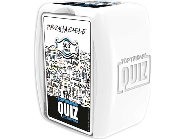 Winning Moves Przyjaciele Friends Quiz Top Trumps 00240 WINNING MOVES
