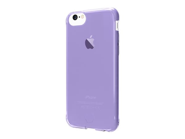 ITSKINS NANO // DUO Zero Gel 2 in 1 - Baksidesskydd för mobiltelefon - Impacthane - transparent, ljuslila (paket om 2) - för Apple iPhone 6, 6s, 7, 8