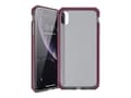 Miniatyrbilde 1 av 4: ITSKINS Supreme // Frost - Baksidedeksel for mobiltelefon - Impacthane - røyk, fuksia - 6.1" - for Apple iPhone XR
