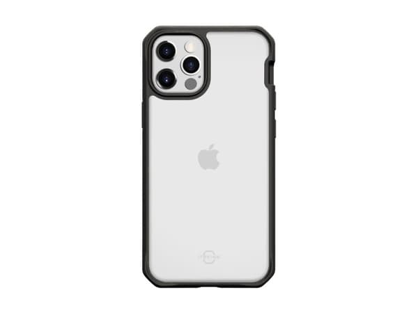 ITSKINS Feronia Bio, Etui, Apple, iPhone 12 Pro, 15,5 cm (6.1"), Sort, Gjennomsiktig