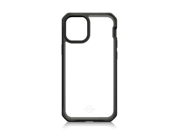 ITSKINS Feronia Bio, Etui, Apple, iPhone 12 Pro, 15,5 cm (6.1"), Sort, Gjennomsiktig