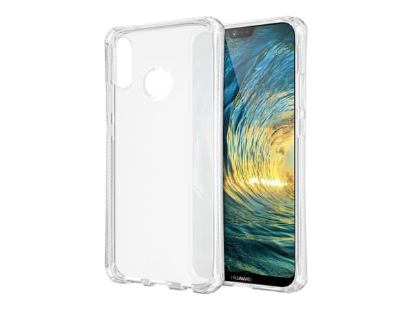 ITSKINS Spectrum Clear - Baksidedeksel for mobiltelefon - termoplast-polyuretan (TPU) - gjennomsiktig - for Huawei P20 lite