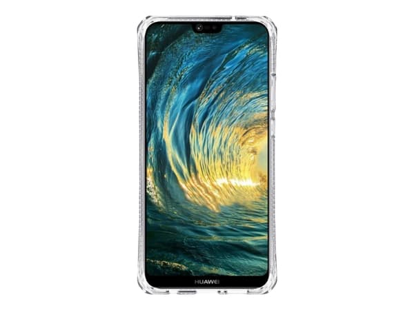 ITSKINS Spectrum Clear - Baksidedeksel for mobiltelefon - termoplast-polyuretan (TPU) - gjennomsiktig - for Huawei P20 lite