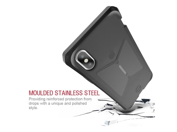ITSKINS MAGNETA cover til iPhone 8 Plus / 7 Plus / 6s Plus / 6 Plus®. Sort