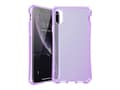 Miniatyrbilde 1 av 4: ITSKINS Spectrum Clear - Baksidedeksel for mobiltelefon - Impacthane - lyst fiolett - for Apple iPhone XR