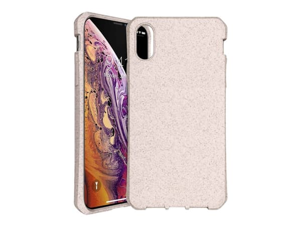ITSKINS FERONIABIO // TERRA - Baksidedeksel for mobiltelefon - Impactane Bio - naturlig - 5.8" - for Apple iPhone X, XS