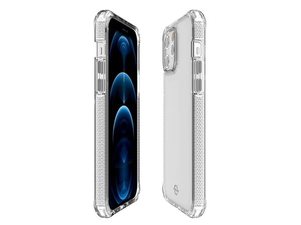 ITSKINS SupremeClear, Etui, Apple, iPhone 12 Pro Max, 17 cm (6.7"), Gjennomsiktig, Hvit