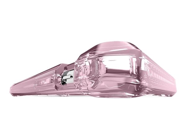 ITSKINS Spectrum Clear - Baksidedeksel for mobiltelefon - termoplast-polyuretan (TPU), Impacthane - Lys lyserød - 6.5" - for Apple iPhone XS Max