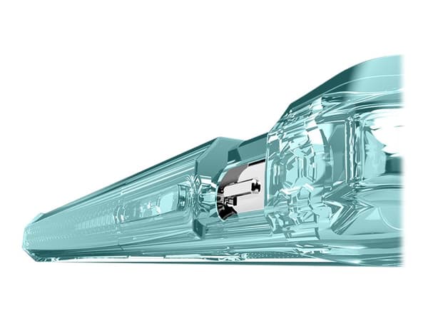 ITSKINS Spectrum Clear - Baksidedeksel for mobiltelefon - Impacthane - lys blå - for Apple iPhone XS Max