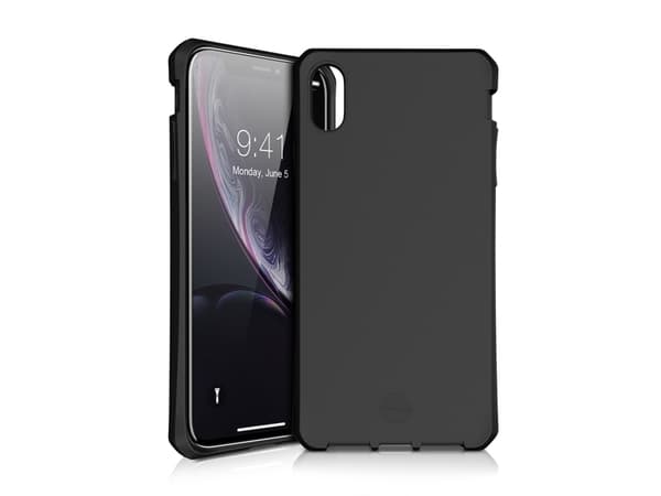 ITSKINS SpectrumSolid, Suojus, Apple, iPhone XR, 15,5 cm (6.1"), Musta