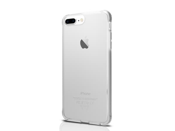 ITSKINS NANO DUO cover til iPhone 8 Plus / 7 Plus / 6s Plus / 6 Plus®. Sort og gennemsigtig
