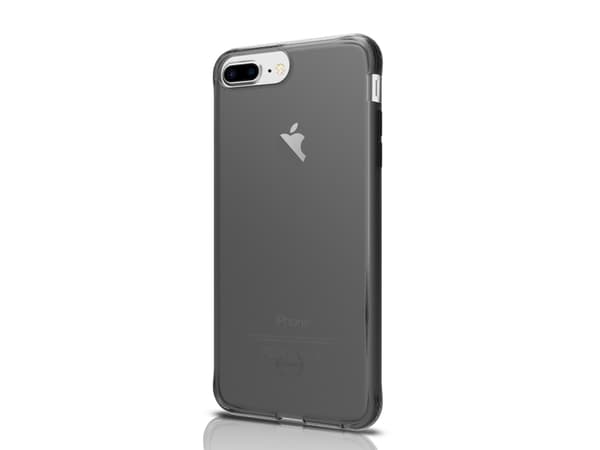 ITSKINS NANO DUO cover til iPhone 8 Plus / 7 Plus / 6s Plus / 6 Plus®. Sort og gennemsigtig