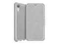 Miniatyrbilde 1 av 5: ITSKINS HYBRID // FOLIO - Lommebok for mobiltelefon - helnarvet lær - grå, rosa - 6.1" - for Apple iPhone XR