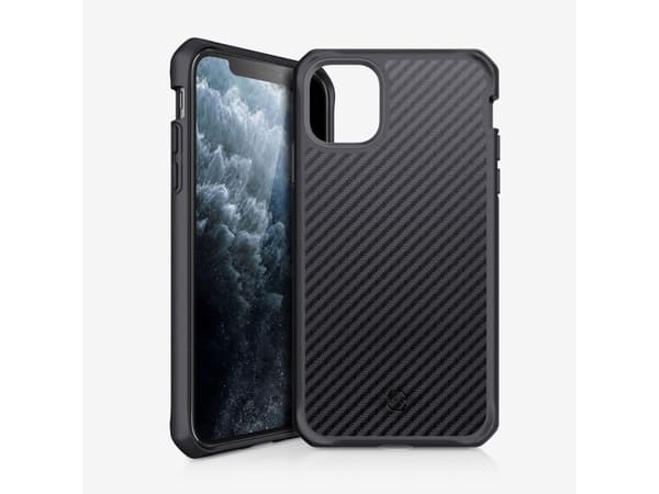 ITSKINS HybridFusion, Suojus, Apple, iPhone 11 Pro, 14,7 cm (5.8"), Hiili