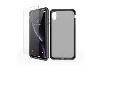 ITSKINS SUPREME FROST360 (Supreme + 2.5D Glass) ﻿cover til iPhone XR®. Sort