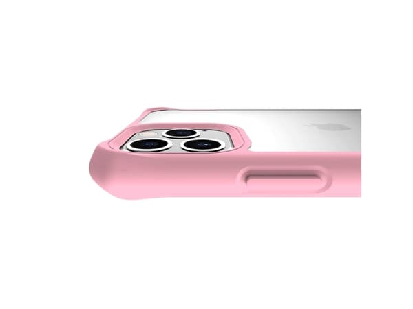 ITSKINS HybridSolid, Etui, Apple, iPhone 11 Pro Max, 16,5 cm (6.5"), Rosa, Gjennomsiktig